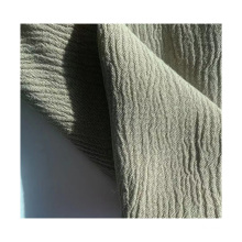 100% EcoVero 30*24 125GSM crepe green color lenzing rayon fabric for clothing material